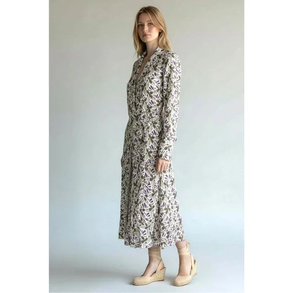 knee length dresses for ladies Banana Republic Floral Red Dress Size 0 – ReThreads.shop